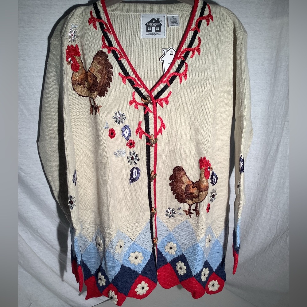 Storybook knit As the Rooster Crows